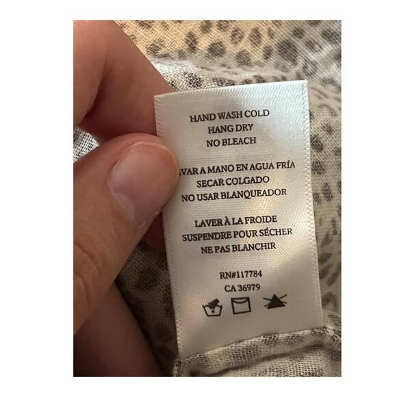 Rails Dress Angelina Leopard print minidress Large L - Picture 11 of 11